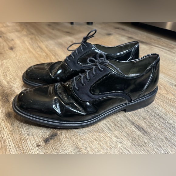 Mezlan Opera Formal Patent Leather Black Wedding Shoes Men’s Made Spain US 10 - Picture 1 of 12